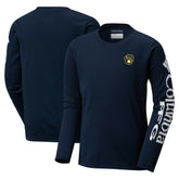 Milwaukee Brewers Columbia Youth Terminal Tackle Long Sleeve T-Shirt - MLB T-shirts