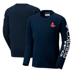 Boston Red Sox Columbia Youth Terminal Tackle Long Sleeve T-Shirt - MLB T-shirts