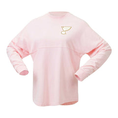 St. Louis Blues Fanatics Women's Spirit Jersey Long Sleeve T-Shirt - NHL T-shirts