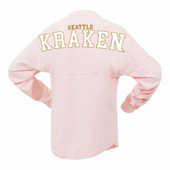 Seattle Kraken Fanatics Women's Spirit Jersey Long Sleeve T-Shirt - NHL T-shirts