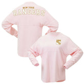 New York Rangers Fanatics Women's Spirit Jersey Long Sleeve T-Shirt - NHL T-shirts