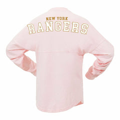 New York Rangers Fanatics Women's Spirit Jersey Long Sleeve T-Shirt - NHL T-shirts