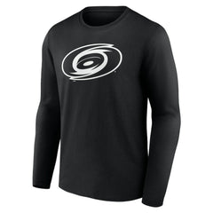 Carolina Hurricanes Personalized Name & Number Monochrome Long Sleeve T-Shirt - NHL T-shirts