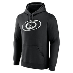 Carolina Hurricanes Personalized Name & Number Monochrome Pullover Hoodie - NHL Hoodies