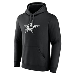 Dallas Stars Personalized Name & Number Monochrome Pullover Hoodie - NHL Hoodies