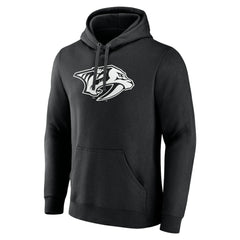 Nashville Predators Personalized Name & Number Monochrome Pullover Hoodie - NHL Hoodies