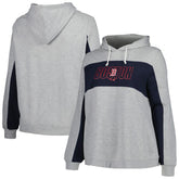 Boston Red Sox Profile Women's Plus Size Pullover Jersey Hoodie - MLB Jerseys