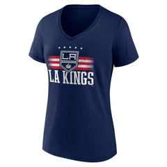 Los Angeles Kings Women's Americana Team V-Neck T-Shirt - NHL T-shirts