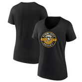 Pittsburgh Penguins Women's Native V-Neck T-Shirt - NHL T-shirts