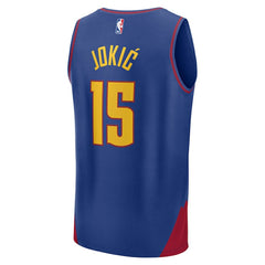 Blue Nikola Jokic Denver Nuggets Fast Break Replica Player Jersey sale | NBA