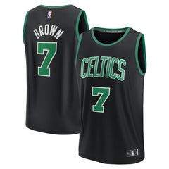 Black Jaylen Brown Boston Celtics Youth Fast Break Replica Player Jersey | NBA