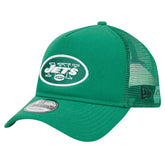 New York Jets 9FORTY A-Frame Trucker Adjustable Hat | NFL New