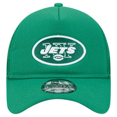 New York Jets 9FORTY A-Frame Trucker Adjustable Hat | NFL New