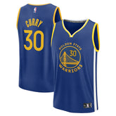 Royal Stephen Curry Golden State Warriors Fast Break Replica Jersey | NBA