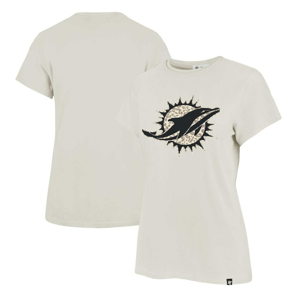 Miami Dolphins '47 Women's Panthera Frankie T-Shirt | NFL Sale