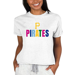 Pittsburgh Pirates Concepts Sport Women's Mainstream Terry Sweatshirt - MLB Sweatshirts