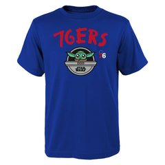 Royal Philadelphia 76ers Youth Star Wars The Child T-Shirt | NBA