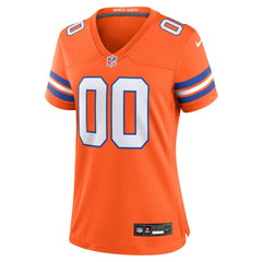 Denver Broncos Women's Mile High Collection 1977 Throwback Custom Game Jersey | NFL Outlet