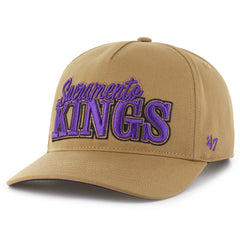 Tan Sacramento Kings '47 Barnes Hitch Adjustable Hat | NBA