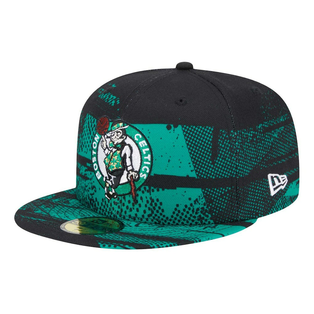 Black Boston Celtics Tip-Off 59FIFTY Fitted Hat | NBA