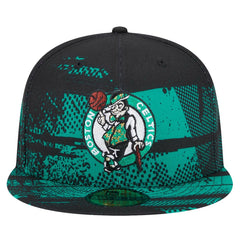 Black Boston Celtics Tip-Off 59FIFTY Fitted Hat | NBA