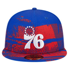 Royal Philadelphia 76ers Tip-Off 59FIFTY Fitted Hat | NBA