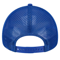 Blue/Orange New York Knicks Tip Off A-Frame Trucker 9FORTY Adjustable Hat | NBA
