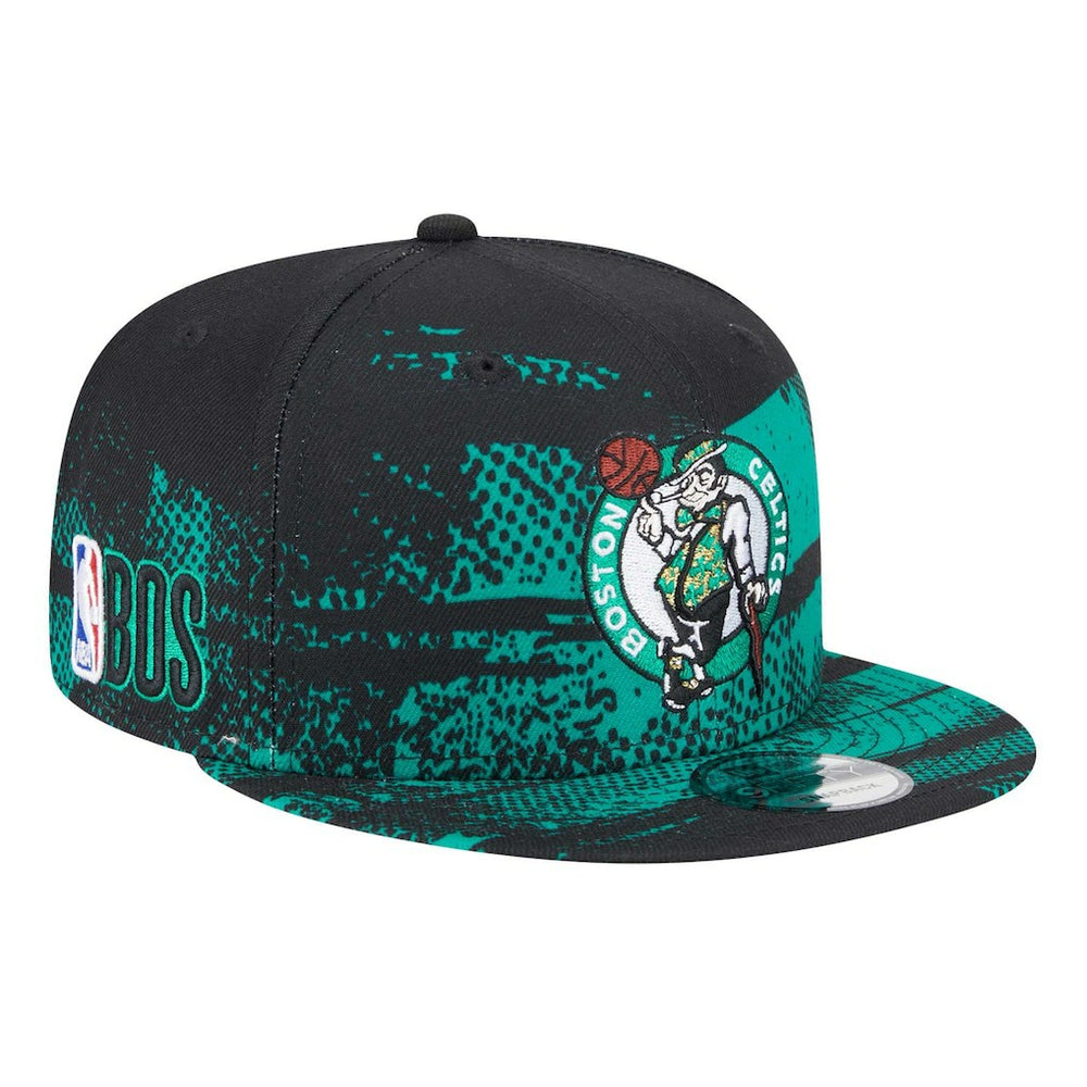 Black Boston Celtics Tip-Off 9FIFTY Snapback Hat | NBA