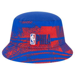 Royal/Red Philadelphia 76ers Tip-Off Bucket Hat | NBA