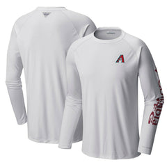Arizona Diamondbacks Columbia Terminal Tackle Long Sleeve T-Shirt - MLB T-shirts