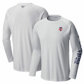 Minnesota Twins Columbia Terminal Tackle Long Sleeve T-Shirt - MLB T-shirts