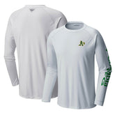 Athletics Columbia Terminal Tackle Long Sleeve T-Shirt - MLB T-shirts