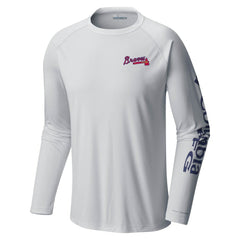 Atlanta Braves Columbia Terminal Tackle Long Sleeve T-Shirt - MLB T-shirts