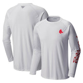 Boston Red Sox Columbia Terminal Tackle Long Sleeve T-Shirt - MLB T-shirts