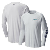 Seattle Mariners Columbia Terminal Tackle Long Sleeve T-Shirt - MLB T-shirts