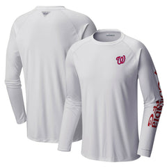 Washington Nationals Columbia Terminal Tackle Long Sleeve T-Shirt - MLB T-shirts