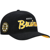 Boston Bruins '47 Crosstown Corduroy Hitch Adjustable Hat - NHL Hats