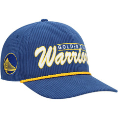 Royal Golden State Warriors '47 Double Header Sidepatch Cord Hitch Adjustable Hat sale | NBA