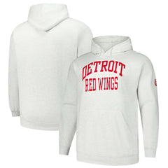 Detroit Red Wings Fanatics Big & Tall Fleece Pullover Hoodie - NHL Hoodies