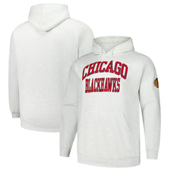 Chicago Blackhawks Fanatics Big & Tall Fleece Pullover Hoodie - NHL Hoodies