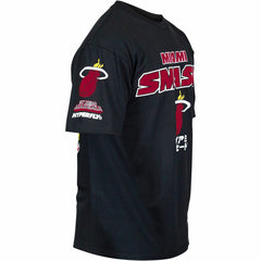 Black Miami Heat Hyperfly Unisex NBA x My Hero Academia All Might Smash T-Shirt | NBA