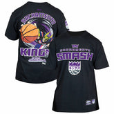 Black Sacramento Kings Hyperfly Unisex NBA x My Hero Academia All Might Smash T-Shirt | NBA
