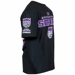 Black Sacramento Kings Hyperfly Unisex NBA x My Hero Academia All Might Smash T-Shirt | NBA
