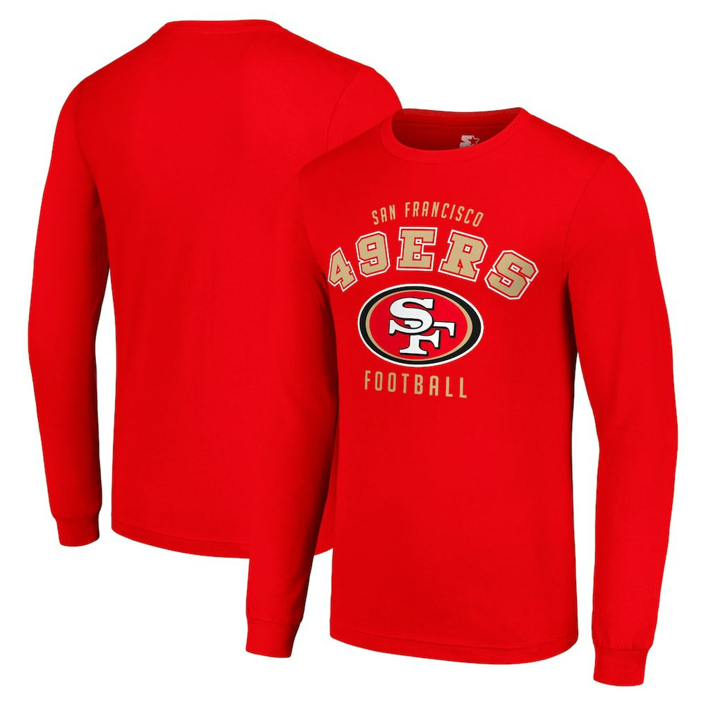 San Francisco 49ers Starter Long Sleeve T-Shirt | NFL Hot