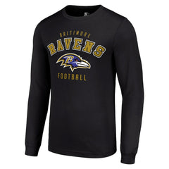 Baltimore Ravens Starter Long Sleeve T-Shirt | NFL Discount