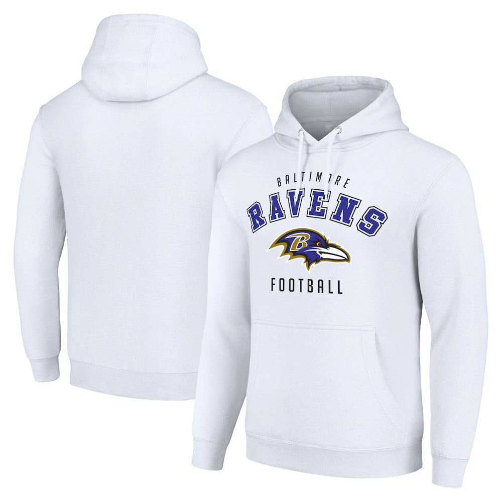 Baltimore Ravens Starter Unisex Logo Pullover Hoodie | NFL Hot