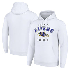 Baltimore Ravens Starter Unisex Logo Pullover Hoodie | NFL Hot