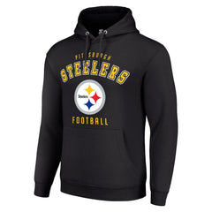 Pittsburgh Steelers Starter Unisex Logo Pullover Hoodie | NFL On sale