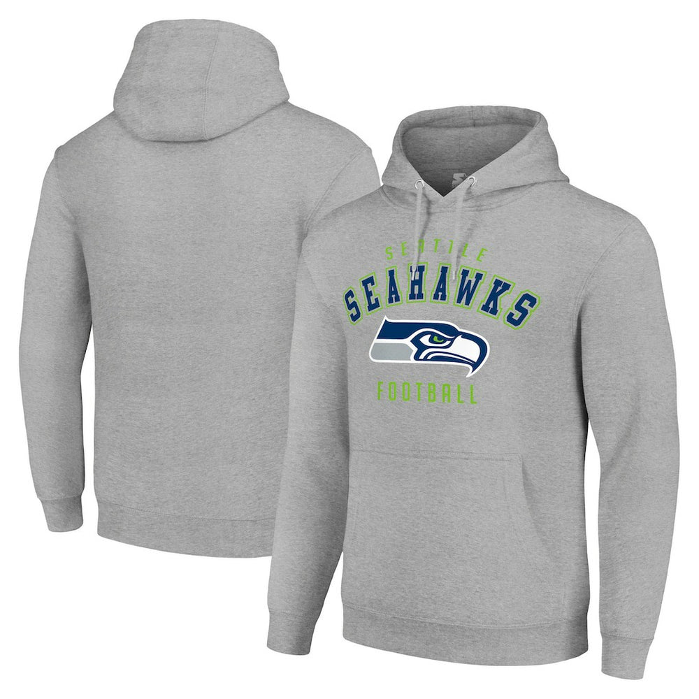 Seattle Seahawks Starter Unisex Logo Pullover Hoodie | NFL New