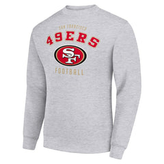 San Francisco 49ers Starter Team Logo Pullover Sweatshirt | NFL On sale